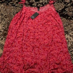 Pink dress/swim suit cover